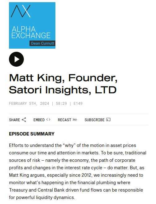 alpha exchange matt king podcast details